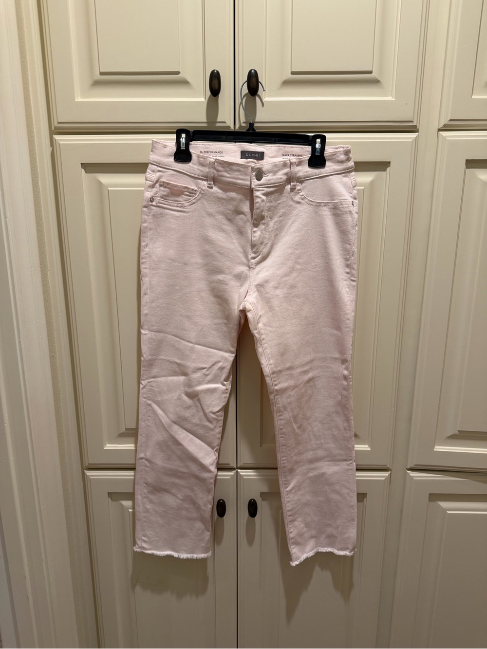 DL1961 Pale Pink Cropped Jeans